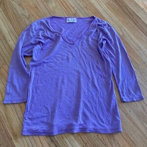 Michael Stars Lavender Top